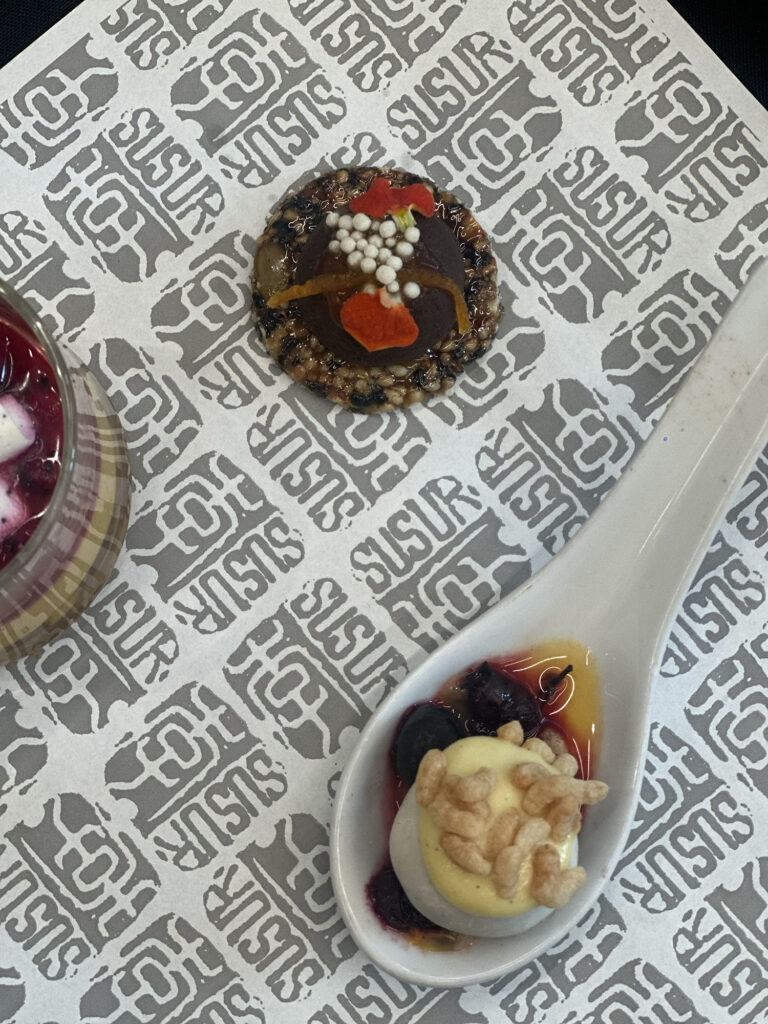 Signature French & Chinese Tong Yuen / Spiced Chocolate Mousse